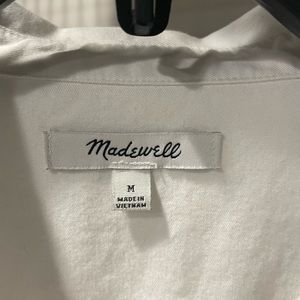 Madewell, side-button-oversized-ex-boyfriend-shirt-